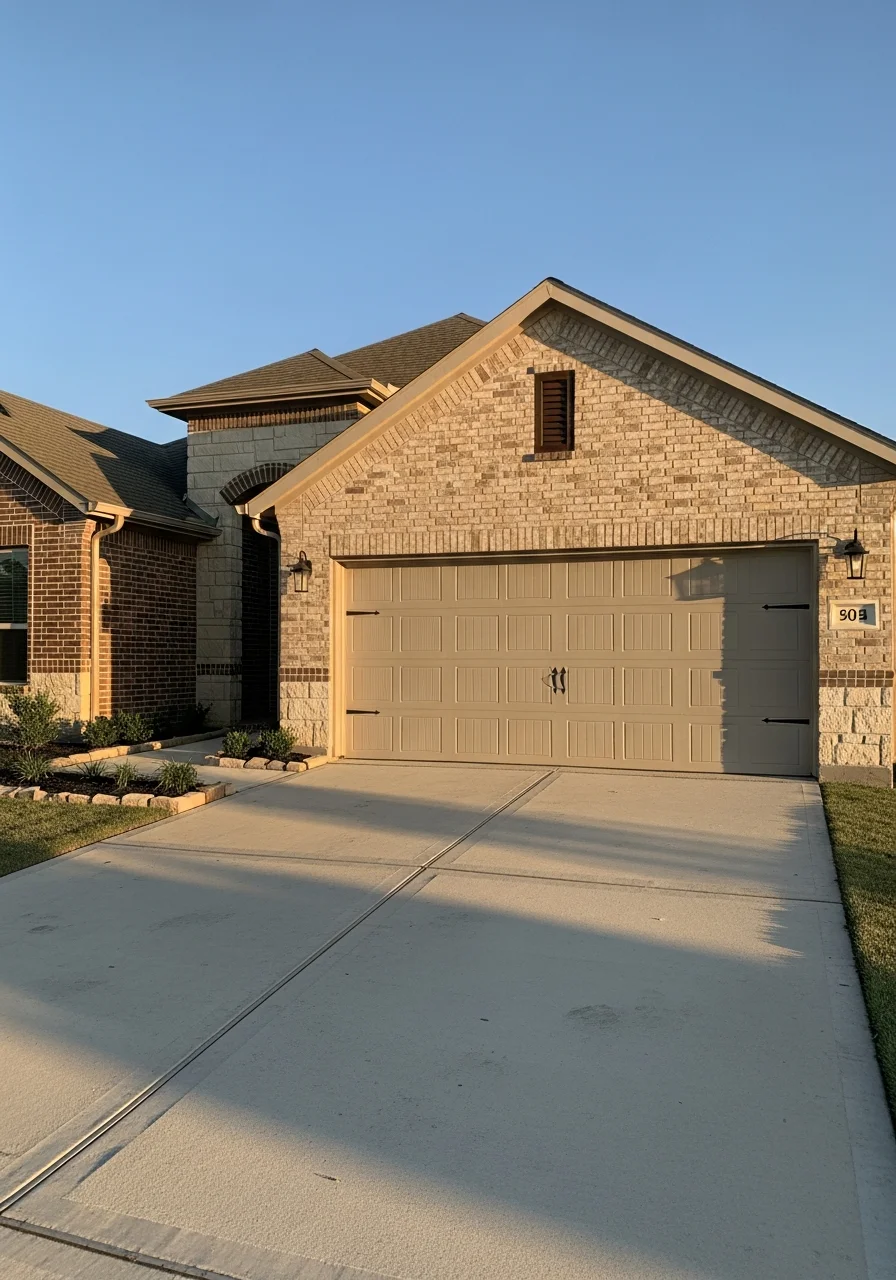 Frisco residential property detail showing quality construction and finishing.