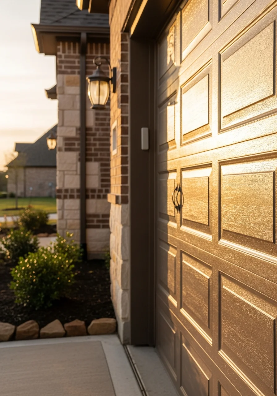 Detail view of quality craftsmanship on a Keller property improvement.