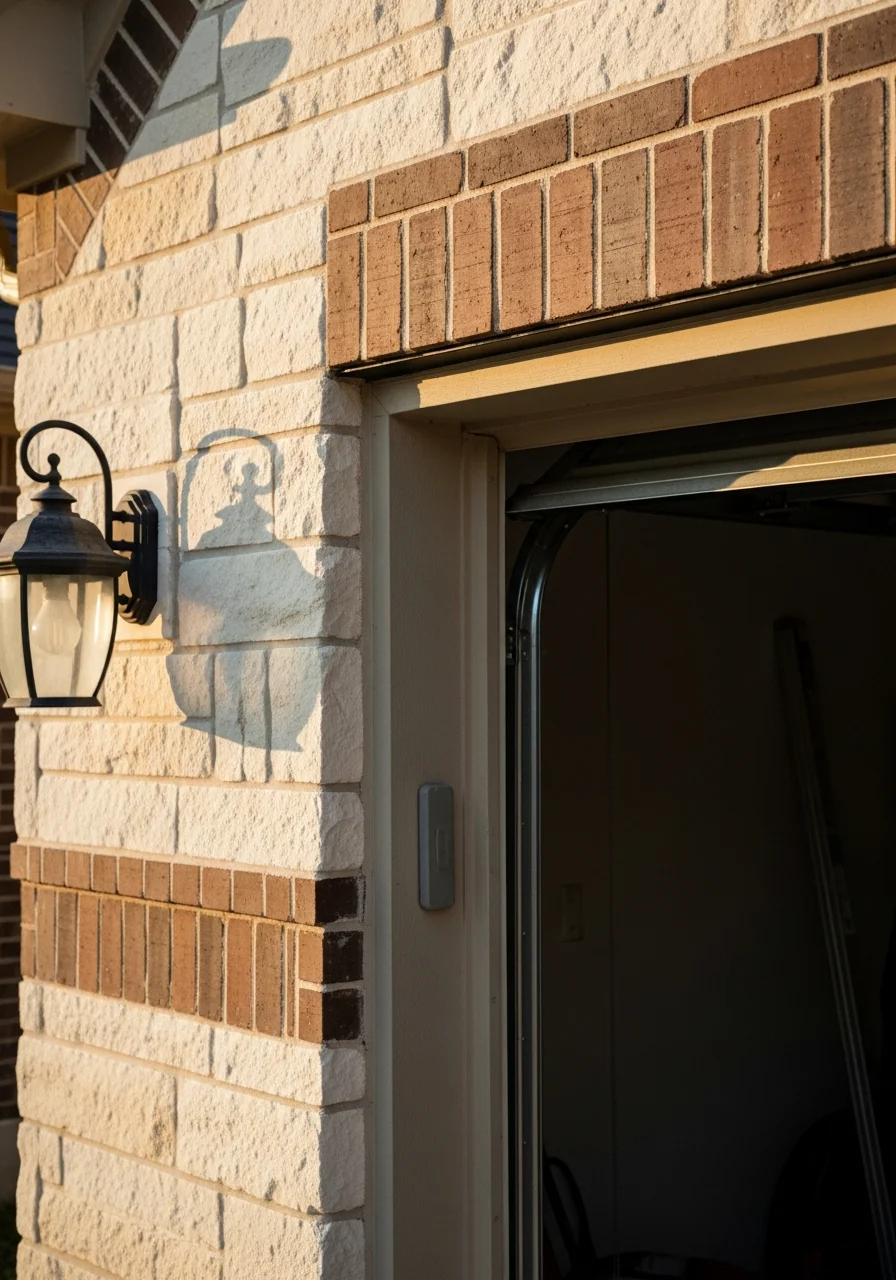 Close-up detail of professional craftsmanship on a Prosper property.